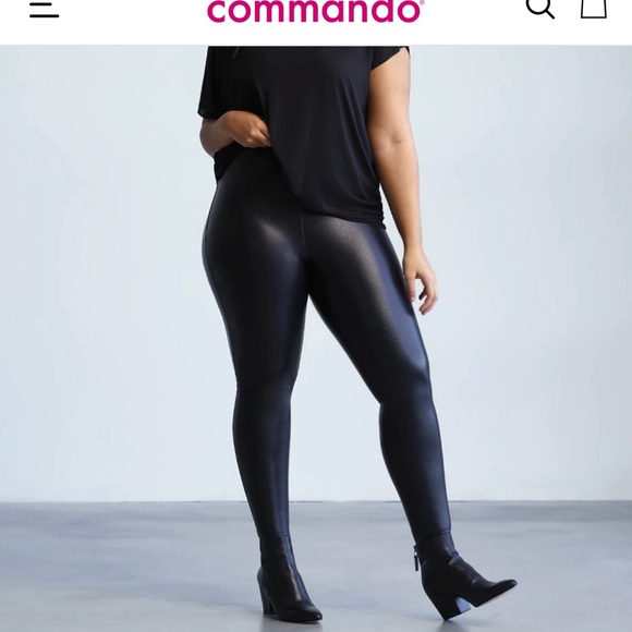 Commando faux leather leggings size 3X - Picture 4 of 6